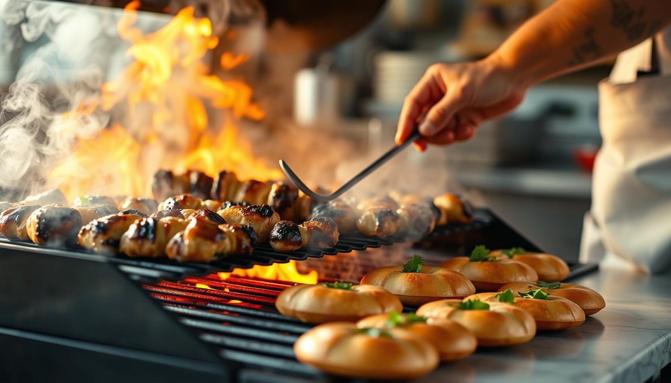 Healthy home cooking bowl